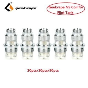 

5pcs/pack Original Geekvape NS Coil for Flint Tank 1.6ohm/1.2ohm Coil Head for Geekvape Flint Starter Kit Electronic Cigarette