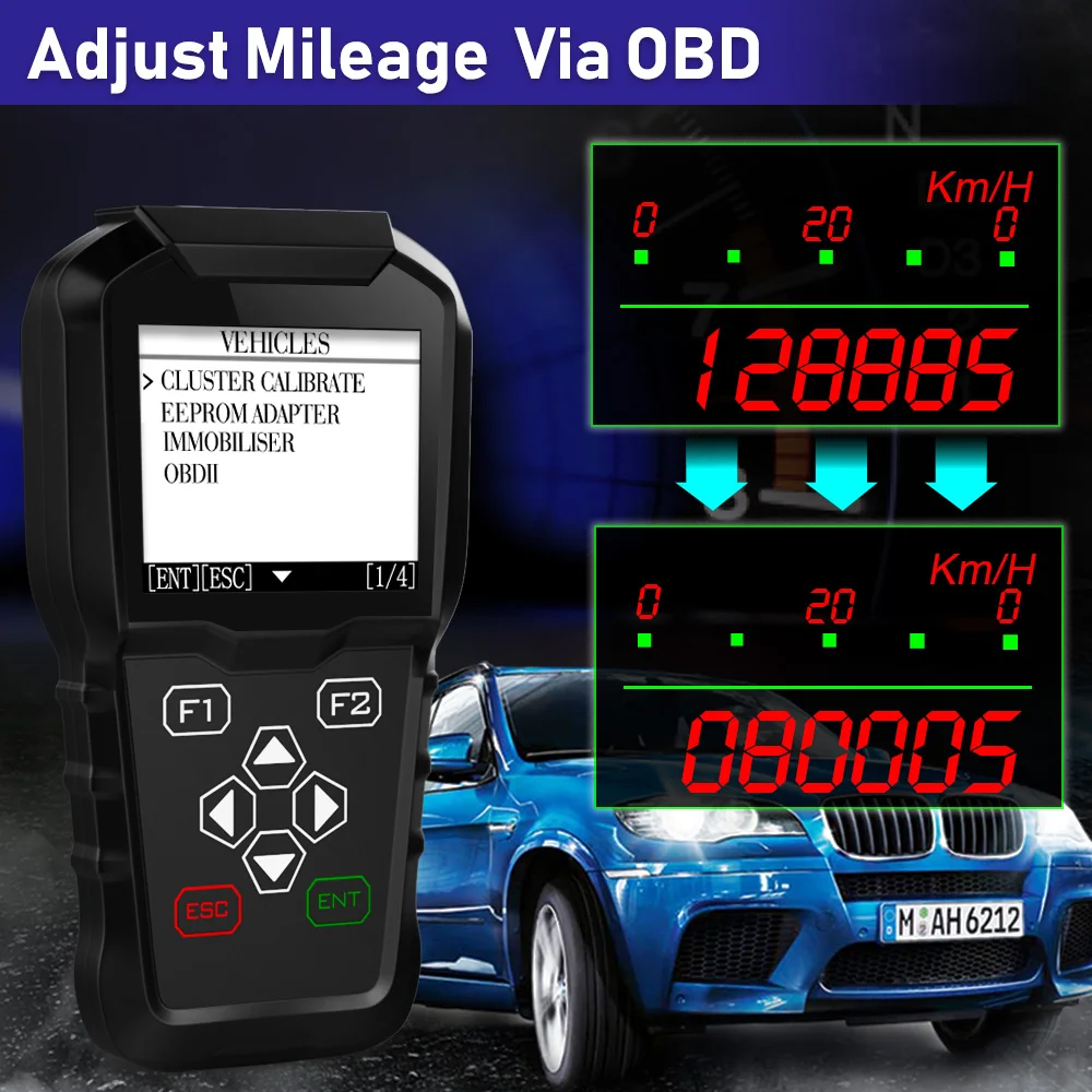 OBDPROG MT601 поддержка программы Immo Key/Настройка пробега/программа