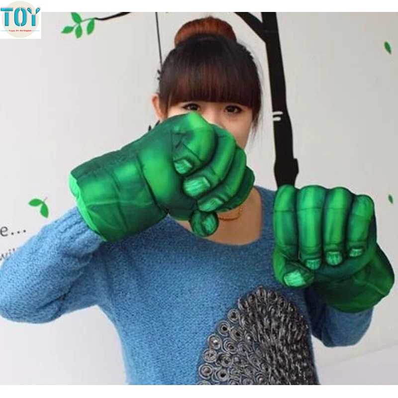 Buy OHMETOY The Incredible Hulk Gloves Superhero Figure Super Hero Toys