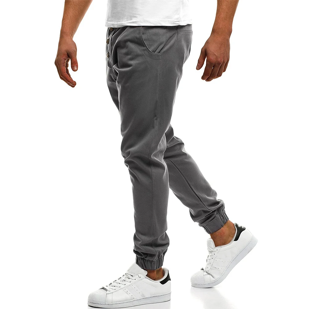 Горячие Модные мужские обтягивающие прямые брюки для ног мужские повседневные узкие спортивные брюки карго с карманами m-xxxl