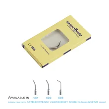 1pc Easyinsmile Dental Ultrasonic Scaler Tip CD1 CD2 CD3 Prosthetics Multiple size compatible with GNATUS SATELEC ROLLENCE NSK