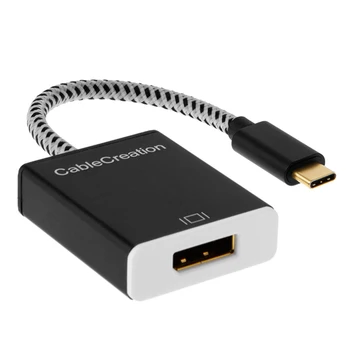

USB C to DisplayPort Conveter USB-C Type C(Thunderbolt 3 Compatible) to Display Port Adapter for MacBook Pro Mac Mini Chromebook