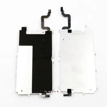 

10 PCS Metal Backplate Shield + Home Button Extend Flex Cable for iPhone 6 4.7"