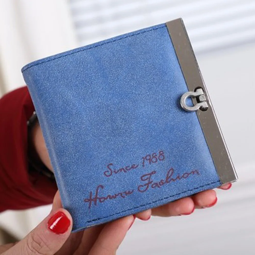  Hot Selling! Goforward 2016 Lady Women Ultrathin Mini Purse Leather Wallet Credit Card Holder Bags Gift Freeshipping & Wholesale 