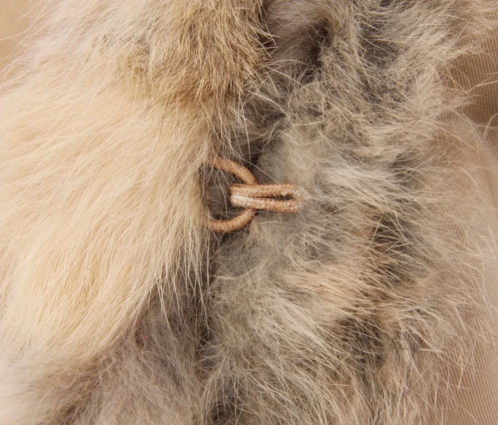 Réel Manches Chaud Raton De Fourrure Natural cou Col Lapin Survêtement Tricoté Avec Zy88033 Brown Sans Gilet Laveur Naturel Couleur V Chien qd1Bfq