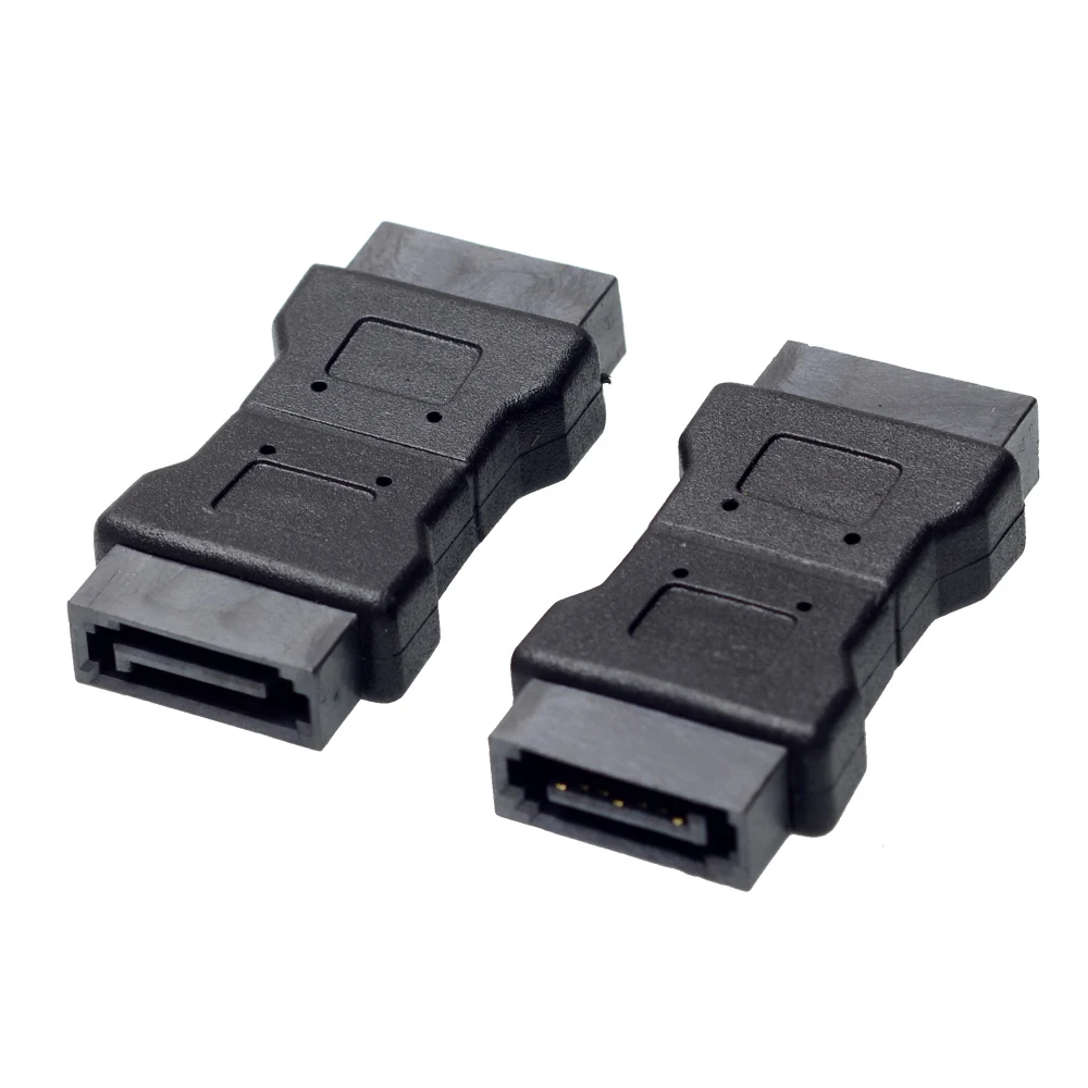 7P SATA 3.0 data male to male Port adapter straight angle 7 PIN Serial ATA III 6Gb/s Jack Connector Coupler sata to usb cable sata to usb adapter cable sata to usb adapter
