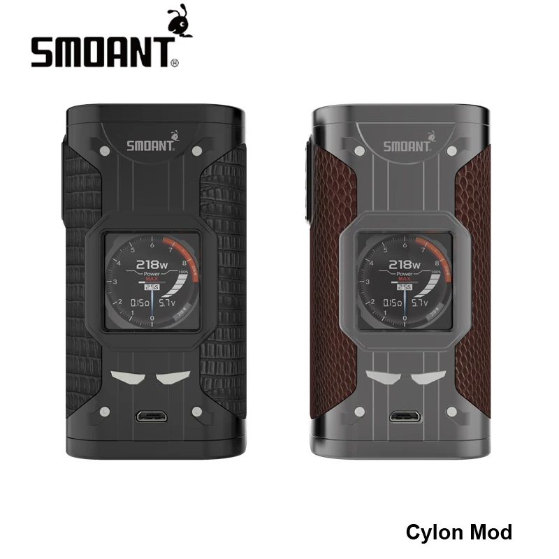 

New 100% Original 218w Smoant Cylon TC Mod 218 w VW Variable Wattage e cigarette 510 thread vape mod for vaper