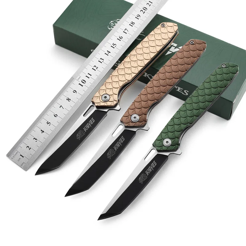 Складные ножи японские тактические из 440 нержавеющей стали складной нож с алюминиевой ручкой инструмент для выживания Gife нож охотничьи ножи