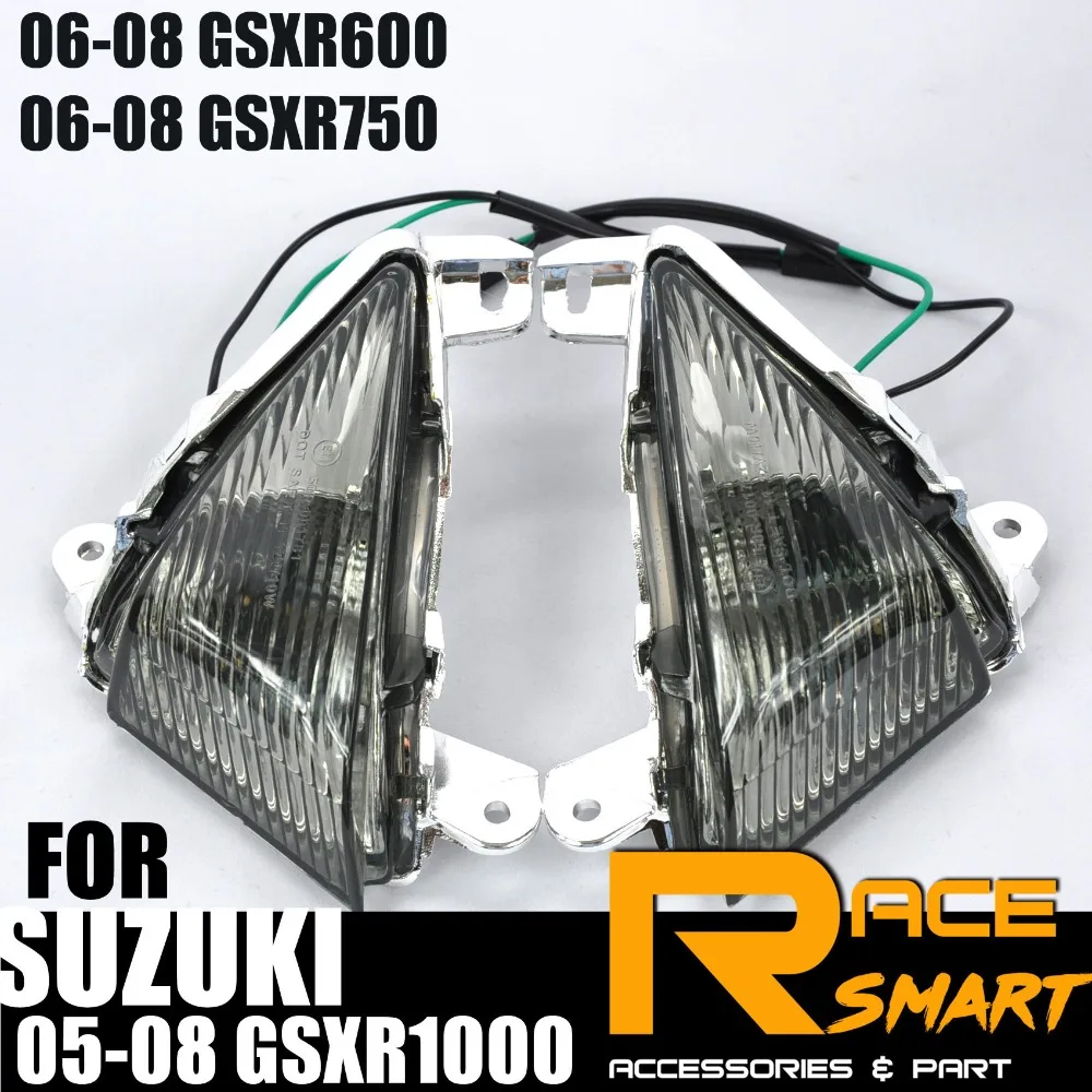 

Motorcycle Front Turn Signal Light Lens Cover Case For SUZUKI 2006 2007 2008 GSXR600 GSXR-600 GSXR 600
