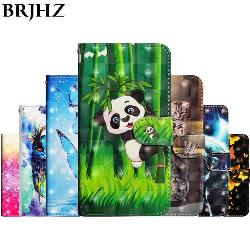 coque samsung a50 portefeuille panda