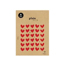 Мини красное сердце DIY бумажная наклейка для скрапбукинга Украшение для ноутбука милые наклейки