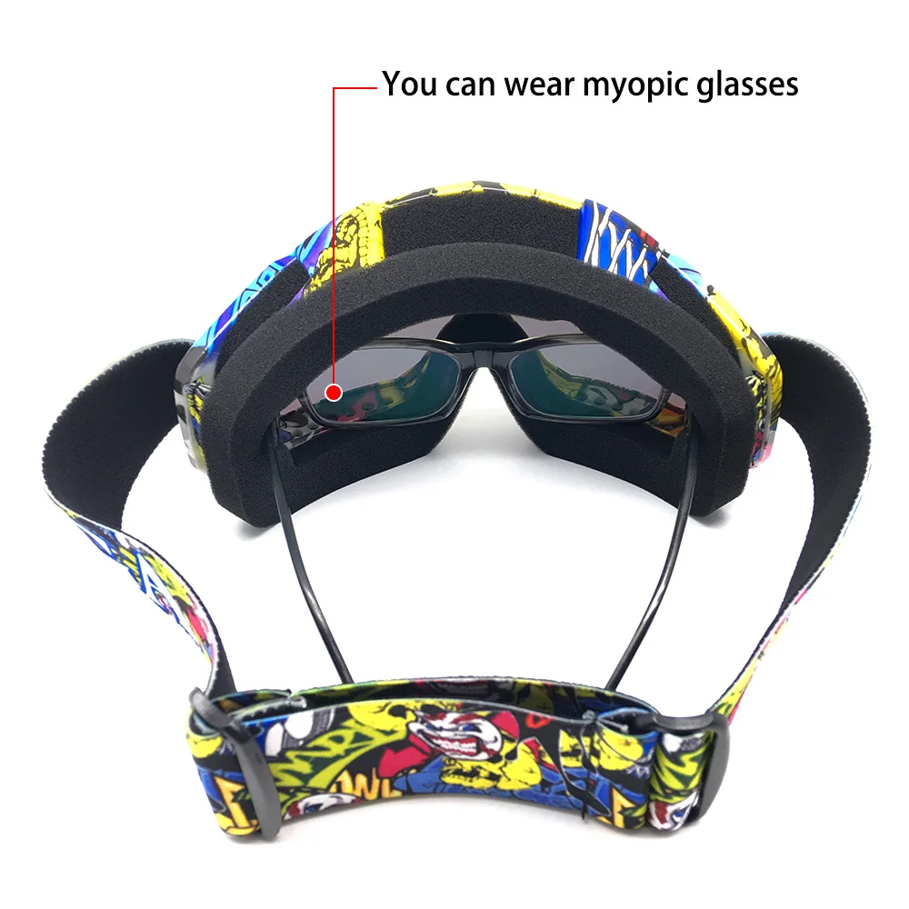 Zdata профессиональные очки для мотокросса для взрослых, мотоциклетный шлем для езды на велосипеде, мотоциклетный шлем, очки для катания на лыжах, очки для мотокросса, очки с защитой от ультрафиолета