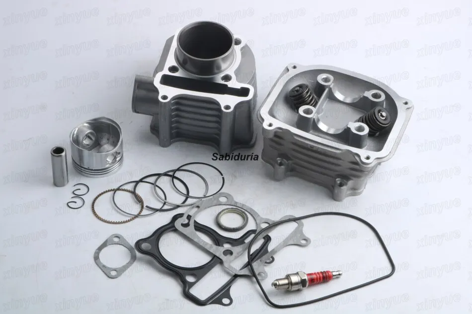 Scooter 152QMI 125cc 52.4mm GY6 Engine Rebuild Kit Cylinder Kit
