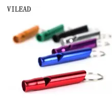 Male wolf outdoor camping adventure multifunctional training Aluminum Alloy survival whistle