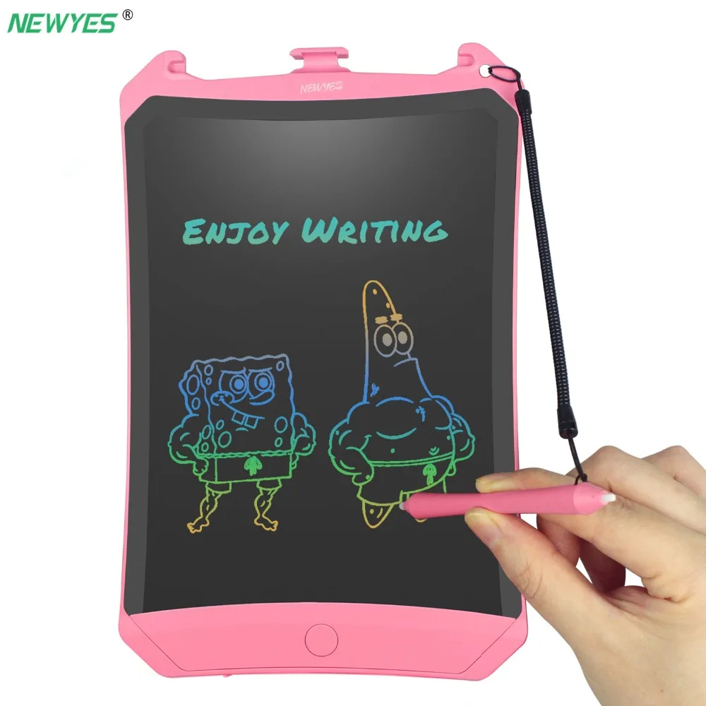

NeWYeS 8.5'' Robot Digital Writing Tablet Lcd Drawing Board Graphic Electronic Notepad Stylus Pen Comics Animal Colorful Display