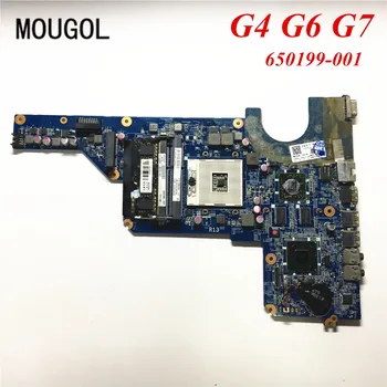 

MOUGOL A+ Quality mainboard For HP G4 G6 G7 Laptop motherboard 650199-001 DA0R13MB6E1 HD6470M/1G HM65 100% Tested Free Shipping