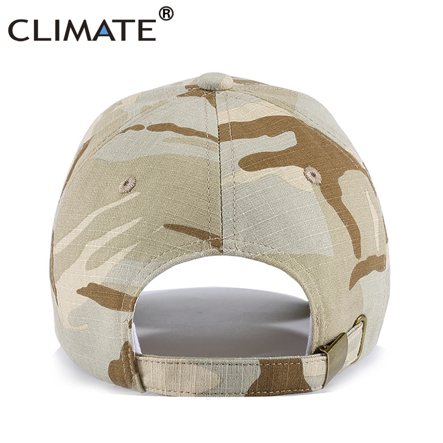 Men Caps Men Camouflag Baseball Cap Army Desert CAMO Sand khaki Caps F