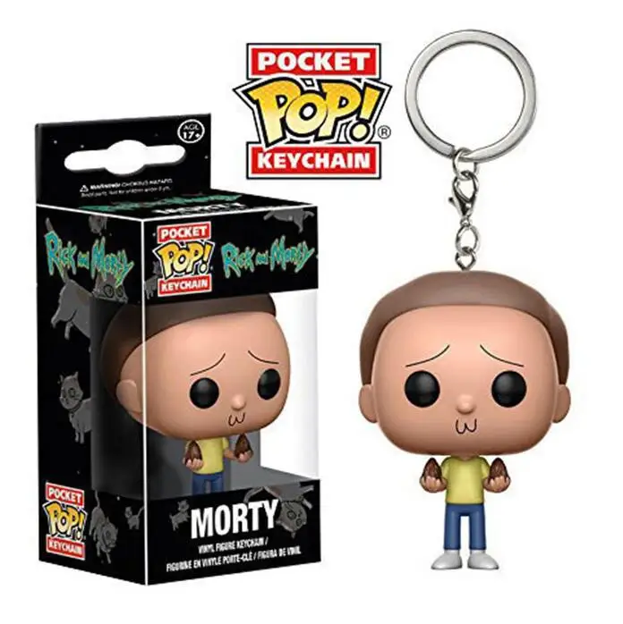 Funko POP Рик и Морти мистер мисикс Пикл Рик с лазерной коллекцией модели детские игрушки Фигурки игрушки для детей - Цвет: 1Pcs