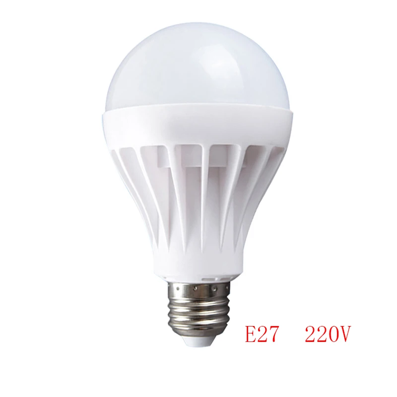 Светодиодный E14 светодиодный светильник E27 лампы AC 220 V 230 240 20 Вт 18 15 12 9 6 3 точечный