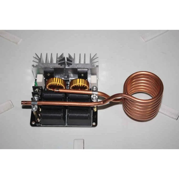 

DIY Max 20A 1000W 12V-48V ZVS Zero Voltage Induction Heating Board Module High Power Flyback Driver Heater