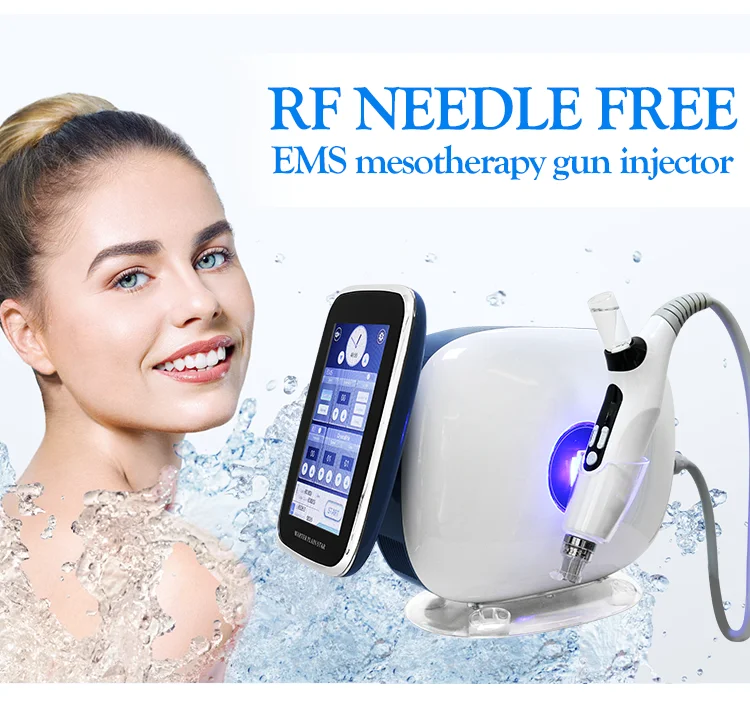 Foyying Humectante EMS+ inyector de meso RF pistola de mesoterapia/dispositivo de agujas de mesoterapia