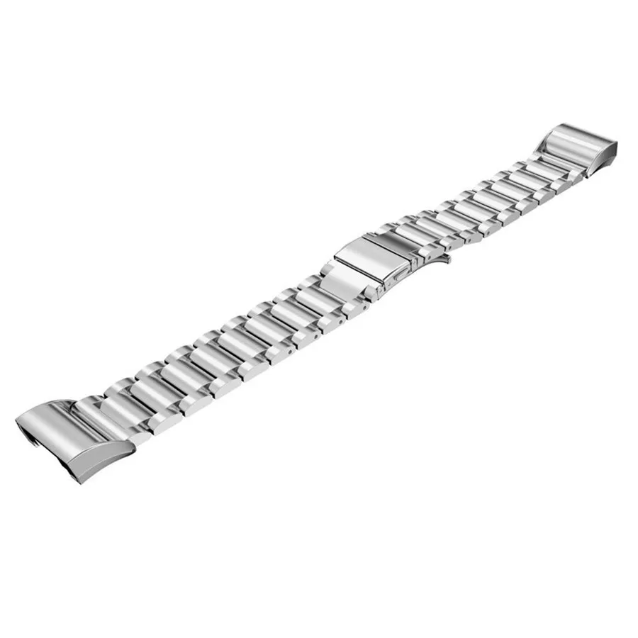 Ремешки для наручных часов Fitbit Charge 2 из нержавеющей стали металлический сменный