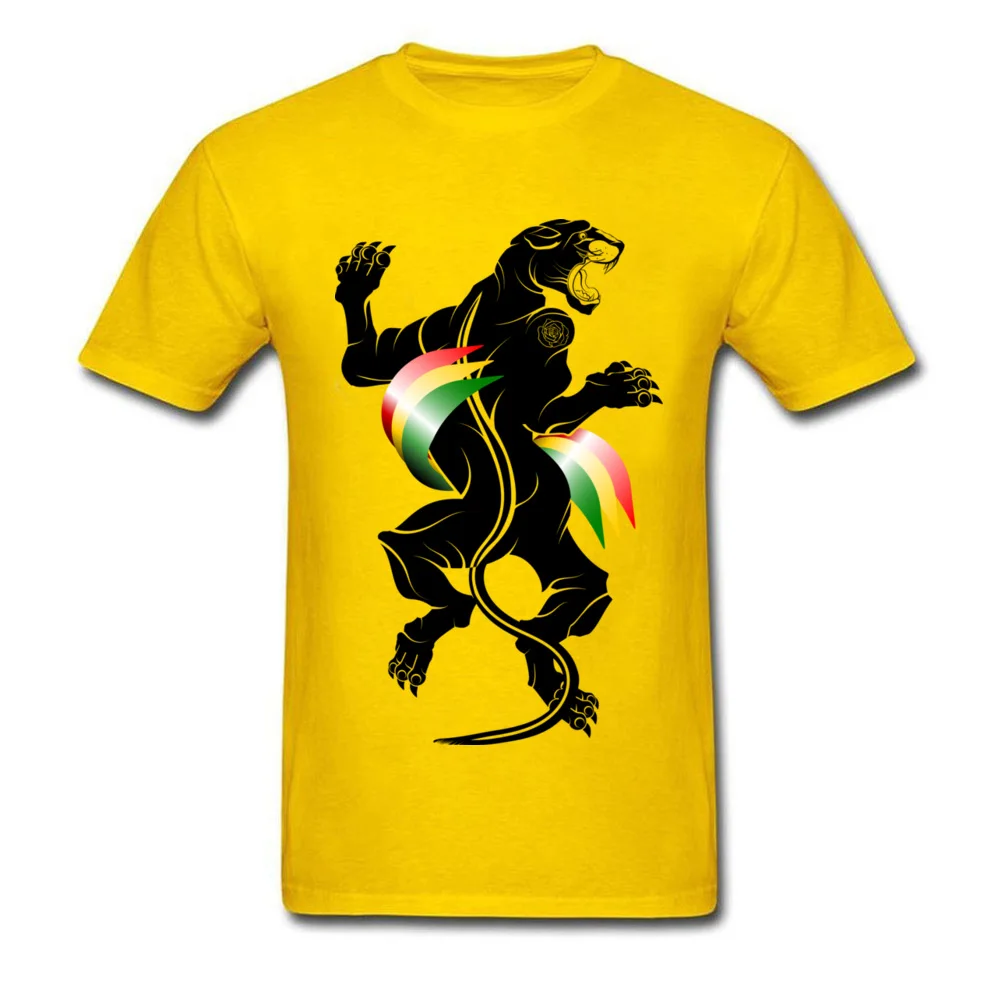 Panther Reggae Traditional Tattoo_yellow