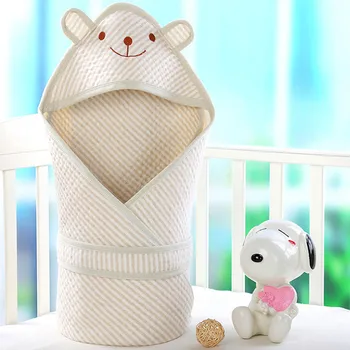 

Baby Swaddle Wrap Sleep Sack Cotton Adjustable Baby Swaddle Blanket Sleeping Bag Newborn Bath towel Air conditioning blanket