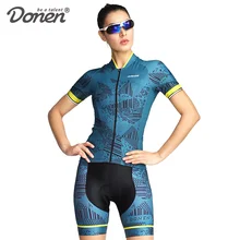 DONEN, новинка, профессиональные велосипедные комплекты, Женская велосипедная одежда, Женская командная велосипедная одежда, Mtb Джерси, велосипедные трикотажные изделия Ciclismo Ropa