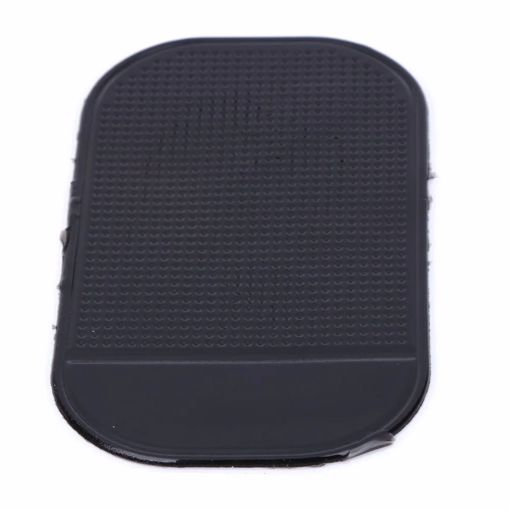 4Pcs Black Universal Car Gel Pad Non-slip Sticky Cushion Auto Dashboard Anti Slip Silica Mat for Mobile Phone GPS Holder