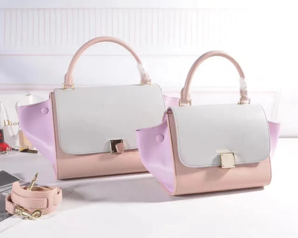 2017 أوروبا عالية الجودة ترابيز الأعلى مقبض حقائب نسائية جلد طبيعي حقيبة الكتف الإناث عبر الجسم لينة عارضة أكياس التسوق