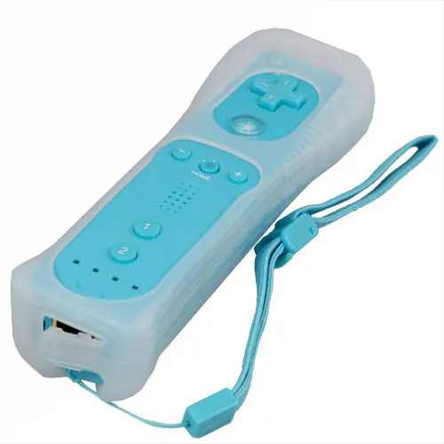Blue Motion Сенсор пульт дистанционного управления+ проводной Nunchuck комбо для консоль Nintendo Wii