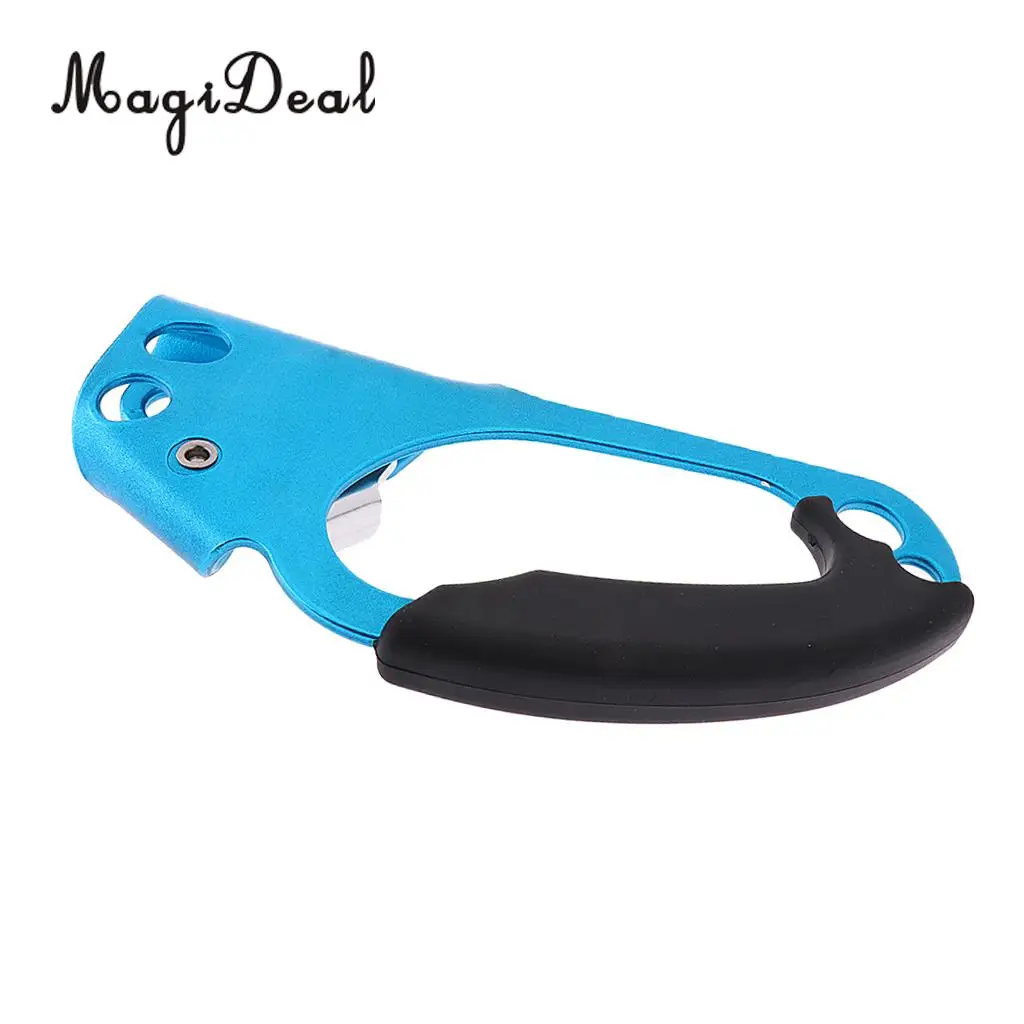 Outdoor Strong Durable Self Braking Double Stop Descender + 8-13mm Rope Access Right Hand Ascender Rock Climbing Equipment