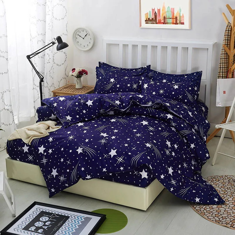 Bedding Set Geometric Duvet Cover Set Pillowcase Quilt Cover 3pcs