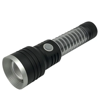 

Charging Light Flashlight With Warning Rechargeable Mobile Phone 1000 Lumens Super Far Super Bright Charging Flashlight