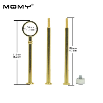 

Wholesale 3 Layers ring fitting hardware Cake Plate Stand Desserts Pastry