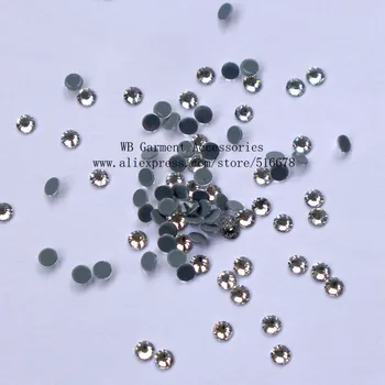 

New good quality Flat Hot drilling Loose rhinestones brides accessories 4mm/5mm diameter1500PCS/lot wholsale