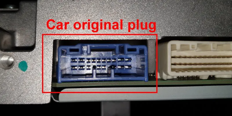 Для Mazda 3~ 18 шпильки RCA адаптер разъем провода кабеля сзади Камера видео Вход переключатель