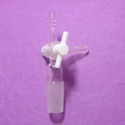 

Vacuum Adapter with Side Hose Connections, PTFE Stopcock,24/40 Joint