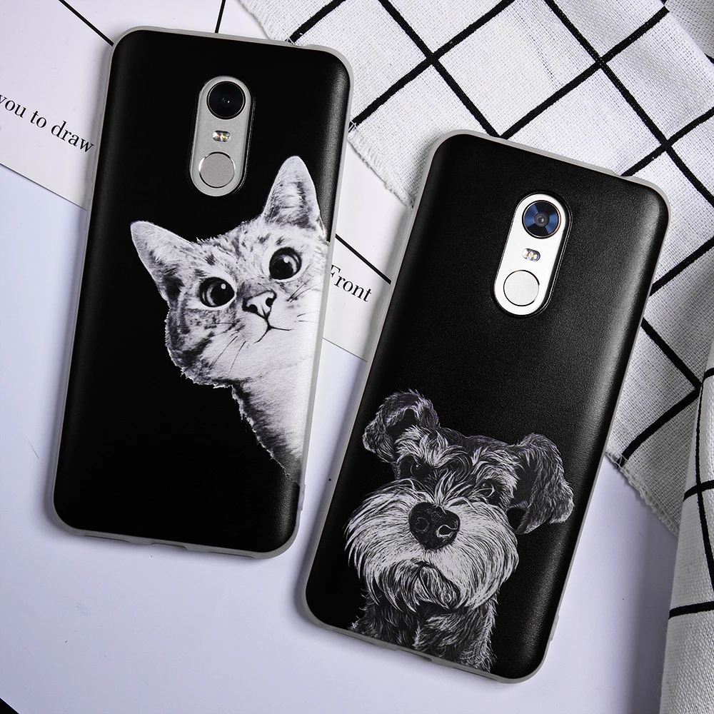 Чехол для телефона TOMKAS Xiaomi Redmi 5 Plus чехол 4X силиконовый с рисунком мягкий цветком