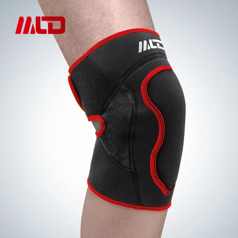 MLD Spontaneous heating Kneepad Natural wool lining warm knee pad patella support Brace