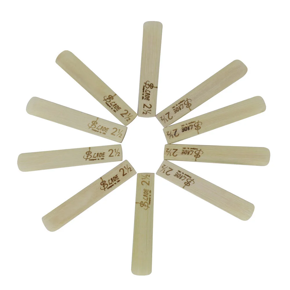 10pcs/ Box High Grade Bb Reeds Reed for Strength 2.5