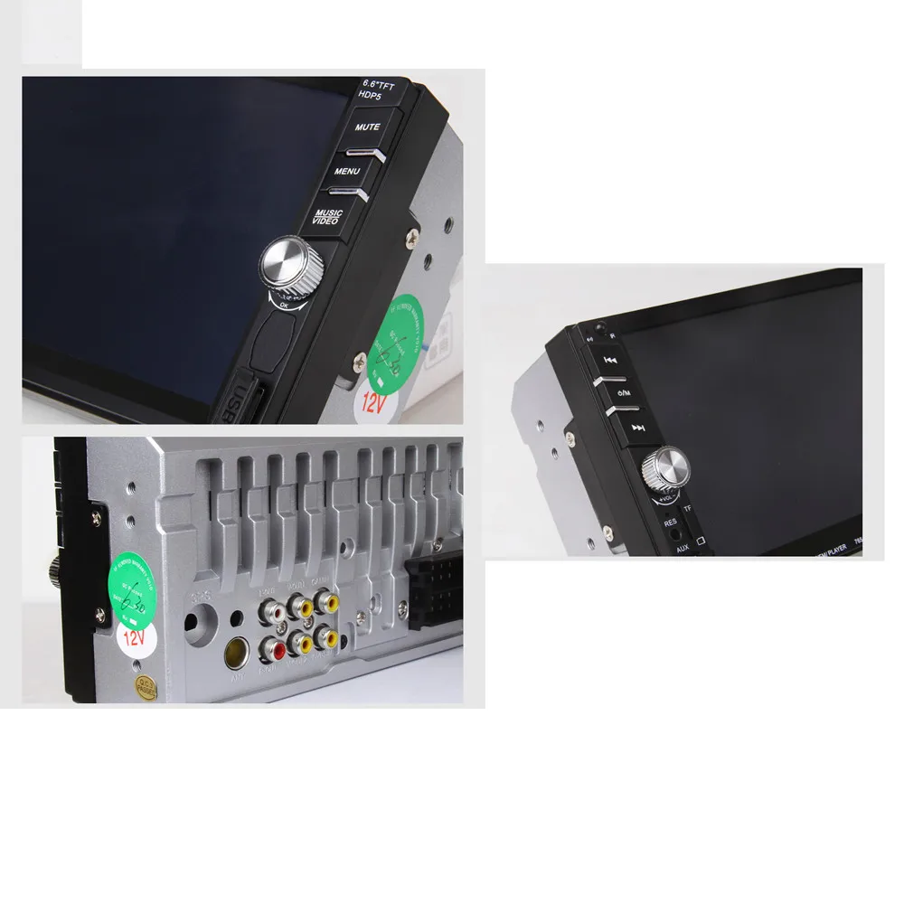 Clearance 6.6 Bluetooth Car Stereo Audio In-Dash Aux Input Receiver SD/USB MP5 Player 9