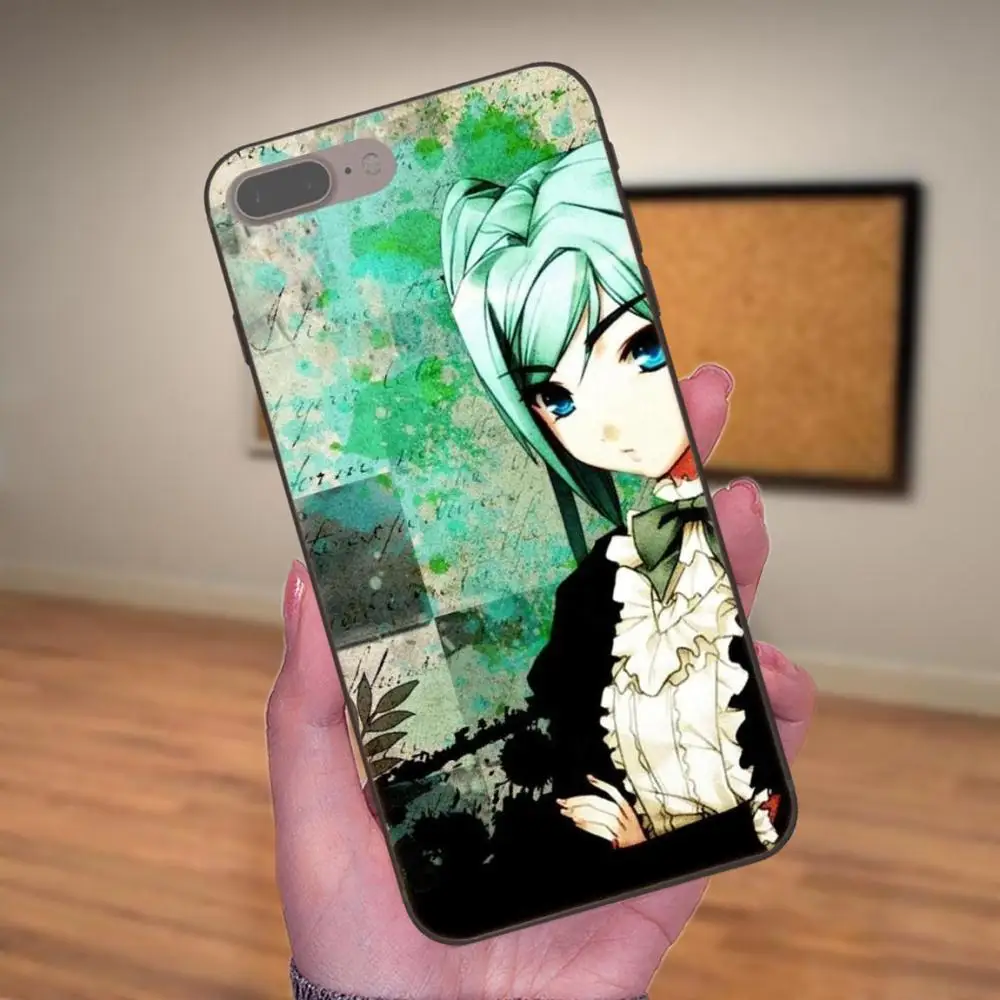 Мягкий чехол для телефона Xiaomi Mi Mix Max Note 2 2S 3 5X 6 6X 8 9 SE A1 A2 Lite Play Pro F1 Anime Hatsune Miku Beauty