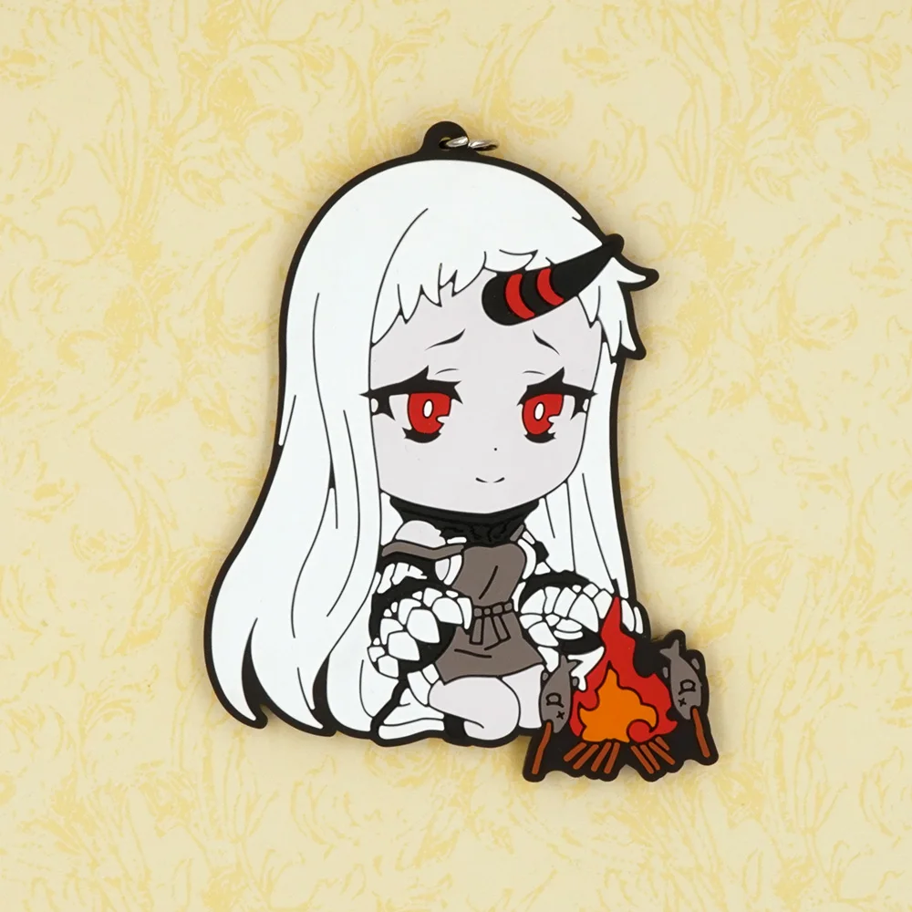 

BIG Hoppo-chan Anime Game Kantai Collection Kancolle Rubber Keychain