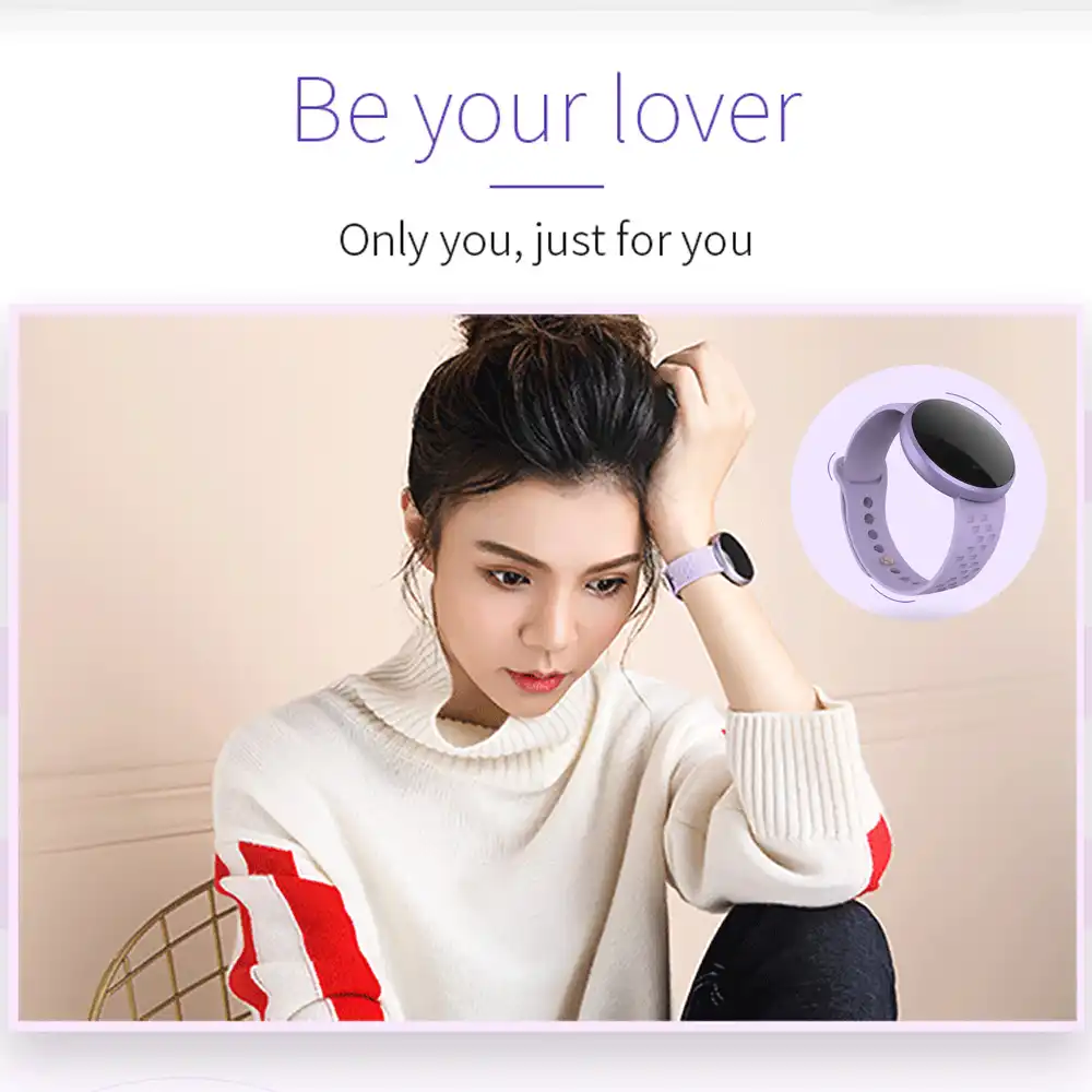 Bozlun женские Smart Watch IP68 жизни водостойкие Bluetooth Красочные экран женский период