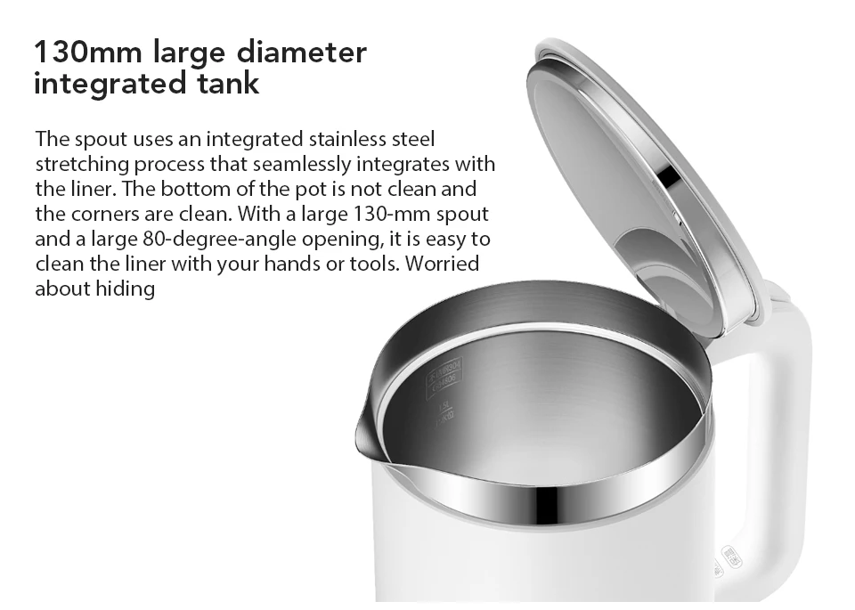 Original Xiaomi Mi Electric Water Kettle 1.5L Capacity Constant Temperature Control 304 Stainless Steel Inner Pot Water Bottle (5)
