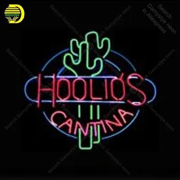 

Neon Sign Hoolio Cantina Neon Bulb sign handcraft Letrero Beer Restaurant WALL neon Advertise vintage neon light anuncio luminos