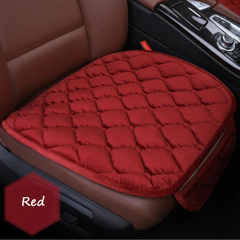 

Auto products Car Seat Covers High Level Plush Square Seat Mat Protector Car Styling Car Seat Cushions Non-slip Free Shipping