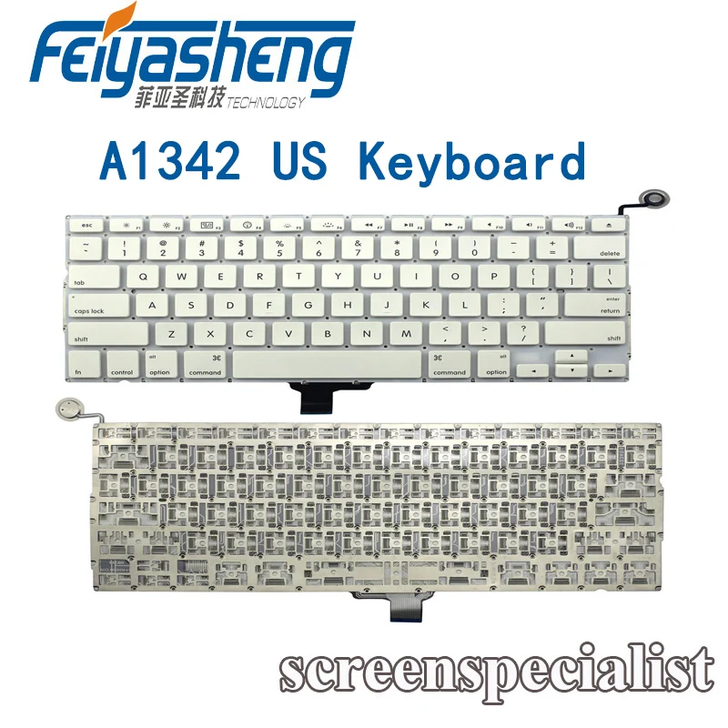 

Original New Laptop A1342 US Keyboard for MacBook white 13.3" A1342 US Keyboard 2009 2010 Year